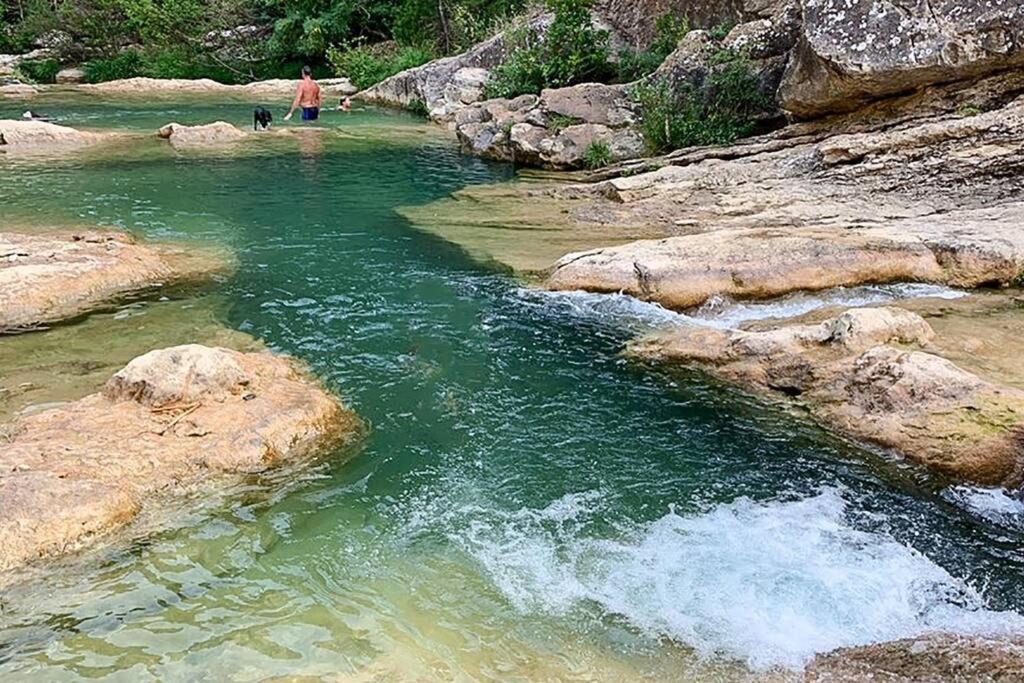 Gite De La Confluence Padern Kültér fotó